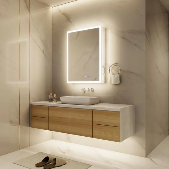 How a Medicine Cabinet With Lights Changes Your Morning Routine